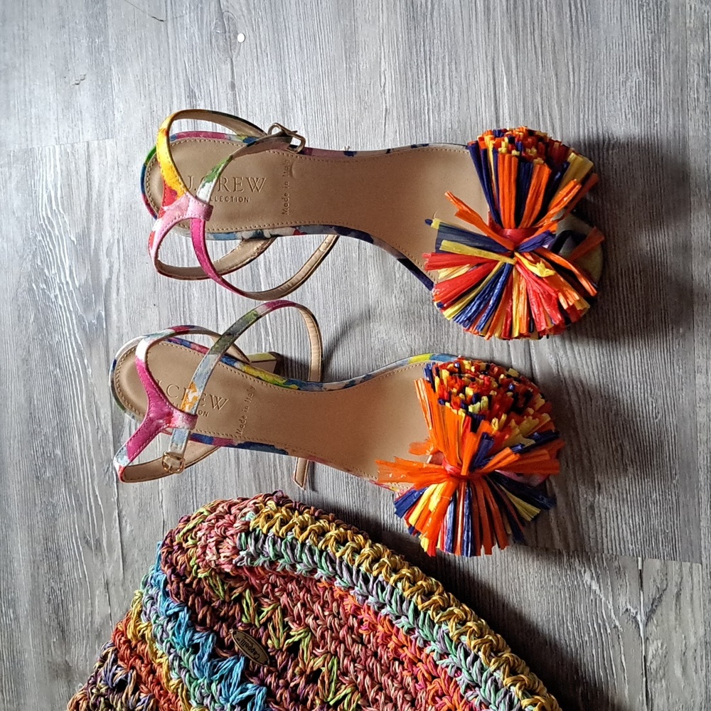 J.Crew heels 6.5